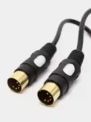 Шнур DIN5PIN x DIN5PIN OD5.0мм штекер-штекер (1.5 метра) для советских усилителей