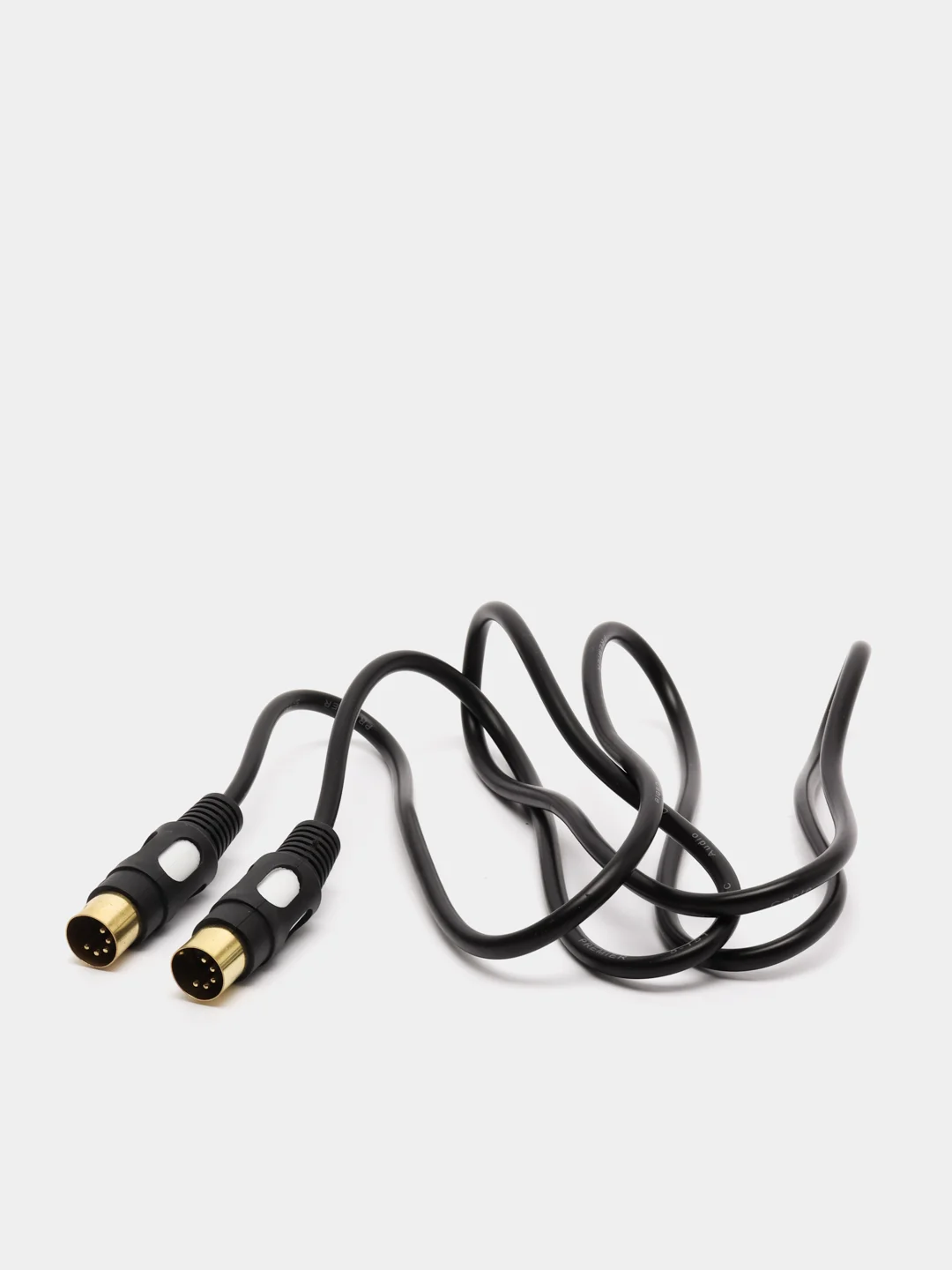 Шнур DIN5PIN x DIN5PIN OD5.0мм штекер-штекер (1.5 метра) для советских усилителей