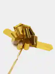 Золотой бант "Шар", 15 см