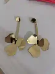 Серьги "Лепестки" в золоте