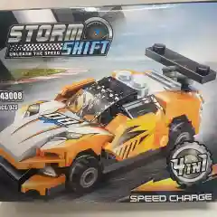 Лайм конструктор-машинка Storm Shift, 2 в 1