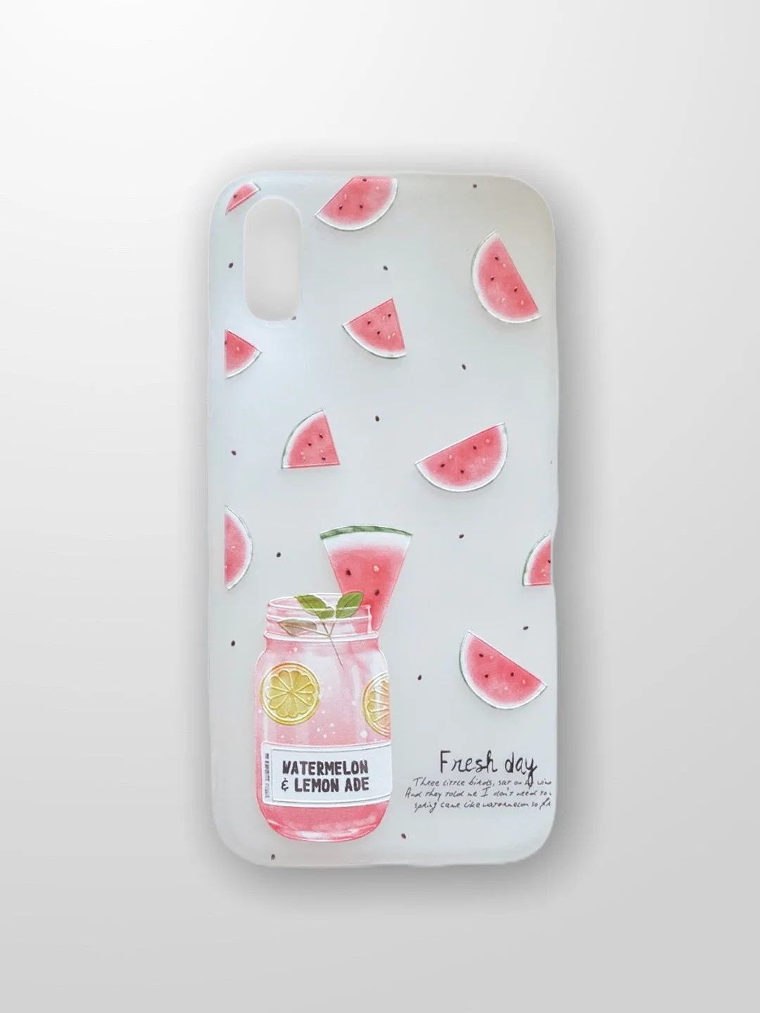 Пастельно-коралловый чехол "Растения" для iPhone 6 / 7 / 8 / 6 Plus / 7 Plus / 8 Plus