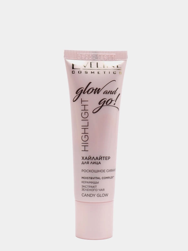 Eveline Cosmetics Хайлайтер для лица кремовый Glow and Go! Candy Glow, 20 мл