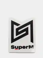 Значок деревянный по к-поп группе "SuperM"