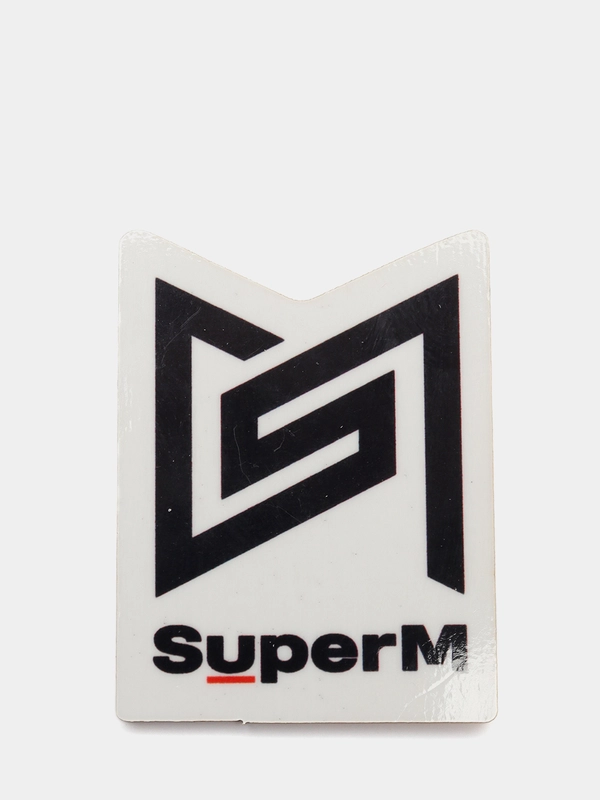 Значок деревянный по к-поп группе "SuperM"