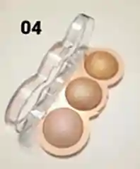 Запечённый хайлайтер, 3 цвета