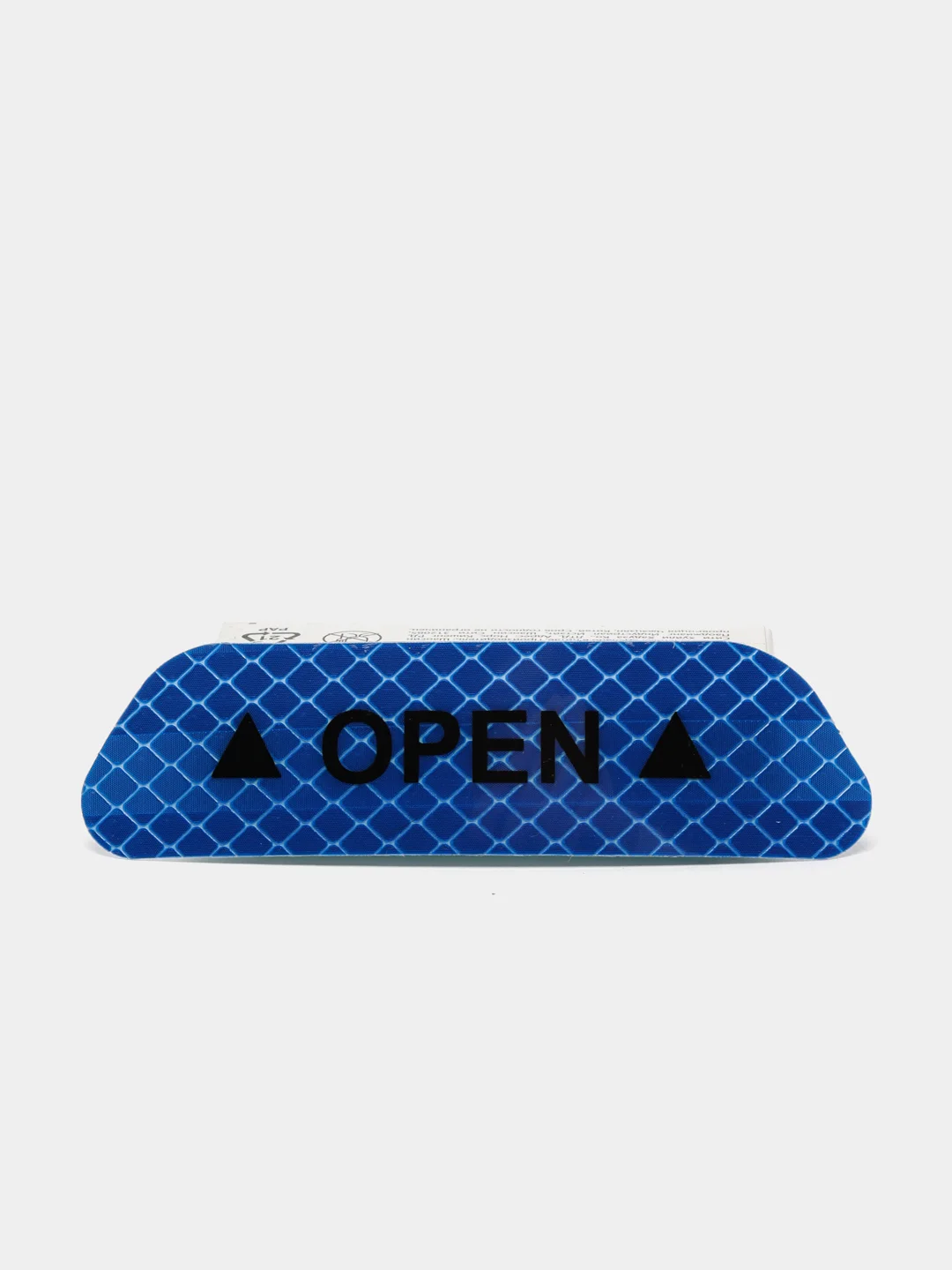 Синий светоотражающая наклейка на авто Open