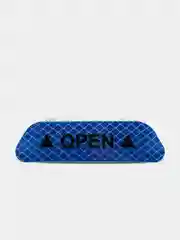 Синий светоотражающая наклейка на авто Open