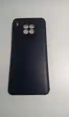 Черный чехол Honor 50 под кожу с защитой камеры
