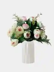 Конфетный цветы искусственные: камелии, розы и пионы