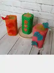 Набор свечей "Бабочки", из вощины, 8,5 х 4,5
