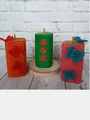 Набор свечей "Бабочки", из вощины, 8,5 х 4,5