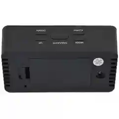 Белый часы зеркальные электронные настольные DS- 3658L зеленый/красный/белый свет