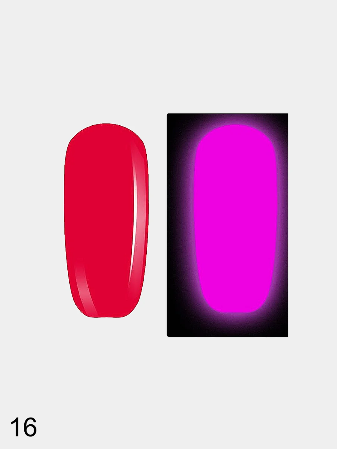 Гель-лак неоновый Elpaza "Glow in The Dark"