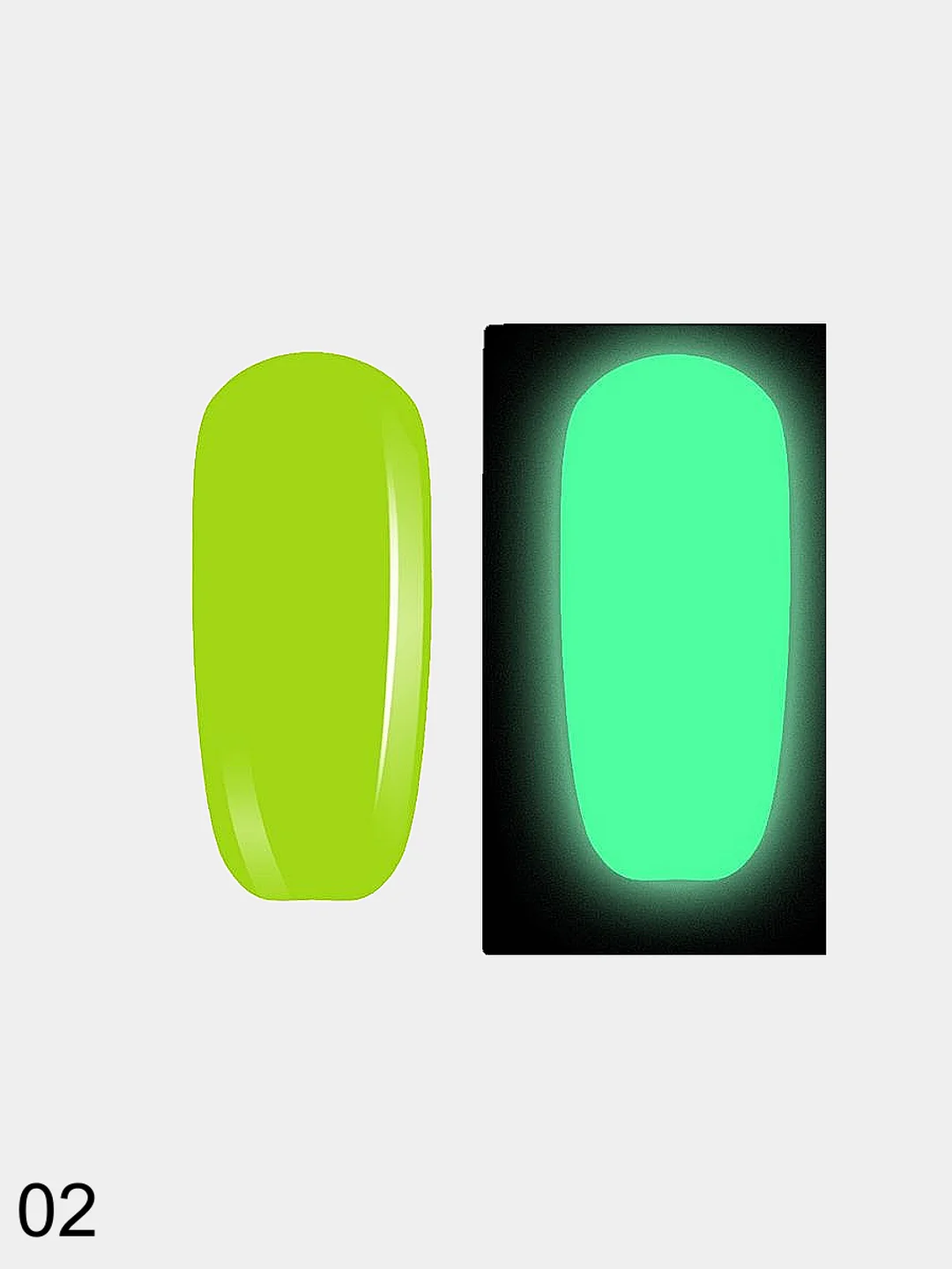 Гель-лак неоновый Elpaza "Glow in The Dark"