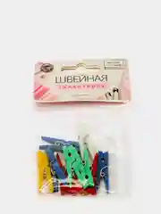 Прищепки для шитья, цвет разноцветный, 3 х 0,5 х 0,3 см, 10 штук