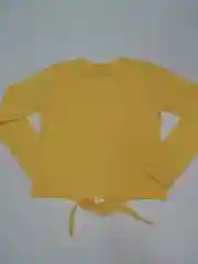 Свитшот желтый с принтом авокадо