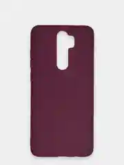 Бордовый чехол для Xiaomi Redmi Note 8 Pro (Сяоми Редми Нот 8 Про) силиконовый, матовый