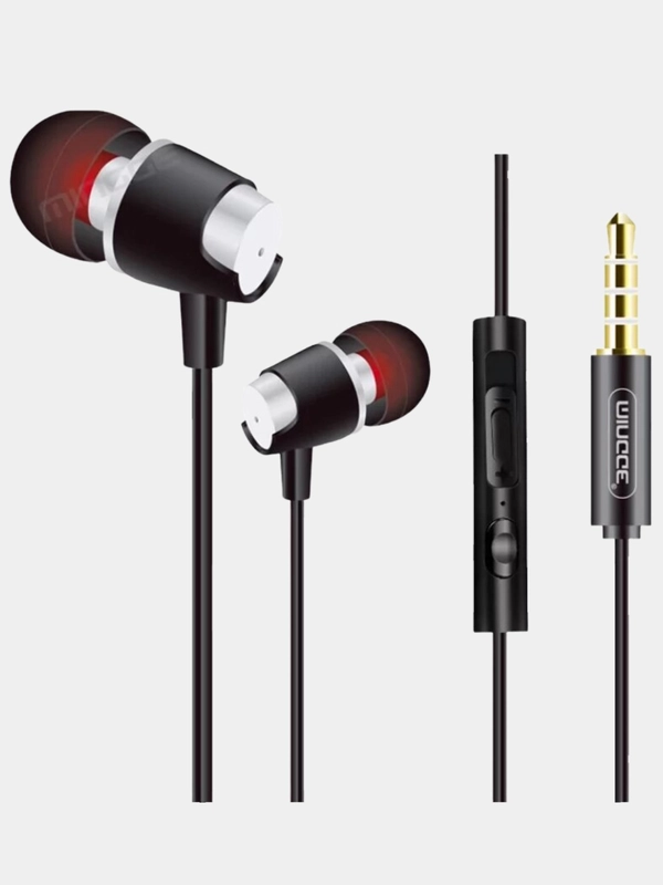 Наушники с микрофоном Mingge M30, металл
