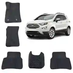 3-D автомобильные коврики в салон для Ford Eco Sport/Форд Эко Спорт