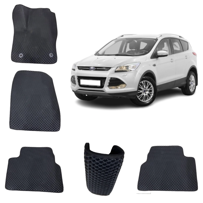 3-D Автомобильные EVA коврики в салон для Ford Fusion (1) / Форд Фьюжен (1)