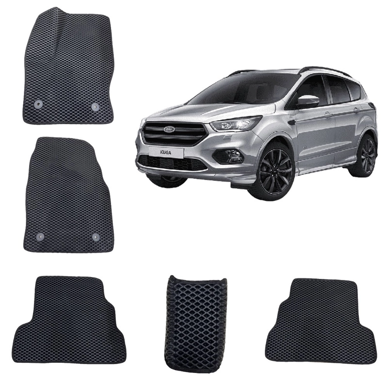 3-D Автомобильные EVA коврики в салон для FORD Kuga (2) / Форд Куга (2)
