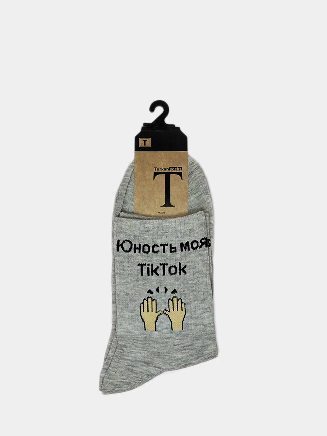 Носки с принтом "TikTok" тик ток тикток