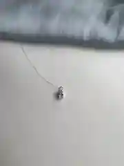 Серебряный подвеска на леске/бегунок