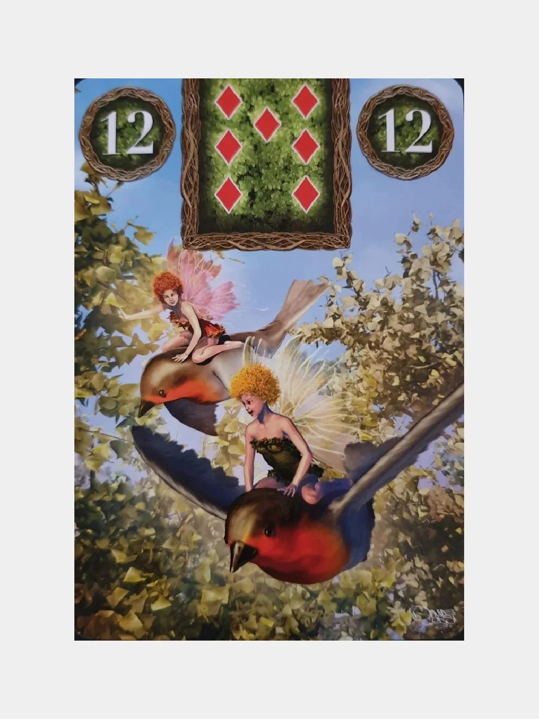 Подарочный набор. Карты Таро Феи Оракул Ленорман / Fairy Lenormand Oracle Cards -