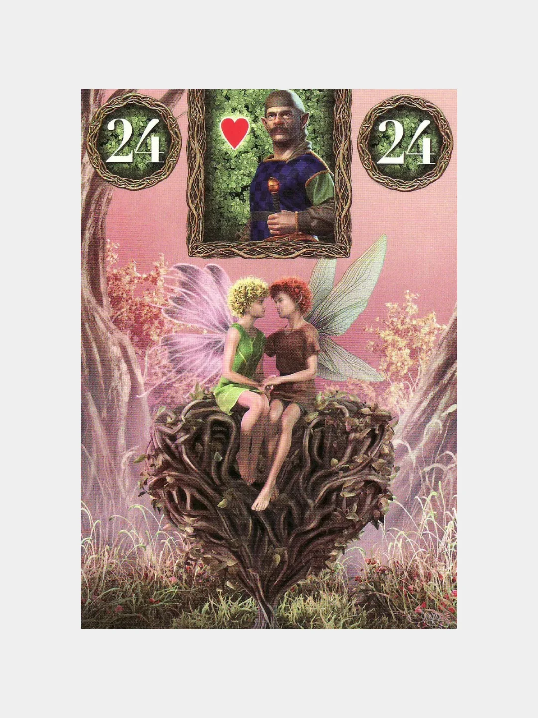 Подарочный набор. Карты Таро Феи Оракул Ленорман / Fairy Lenormand Oracle Cards -