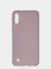 Бежевый чехол силиконовый для Samsung Galaxy A10 (Самсунг Галакси А10), цветной, матовый