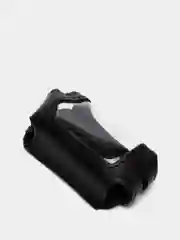 Чехол для брелка кожа черная Tomahawk Z3/Z5