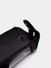 Чехол для брелка кожа черная Tomahawk Z3/Z5