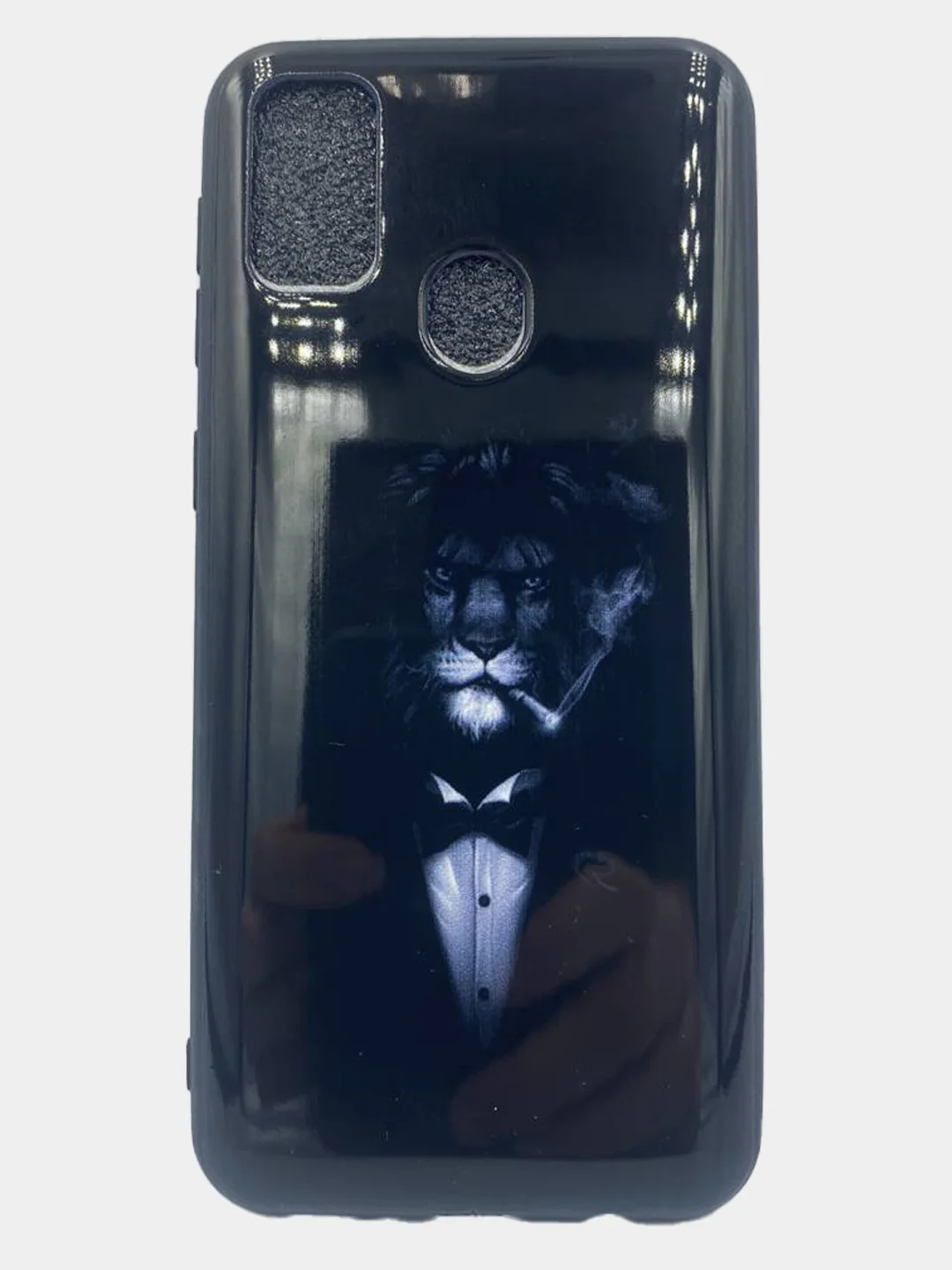 Синий чехол для Samsung M30S / M21, A50, A51, A31 с рисунком