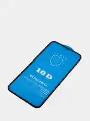 Черный защитное стекло для iPhone (10D)