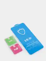 Белый защитное стекло для iPhone (10D)