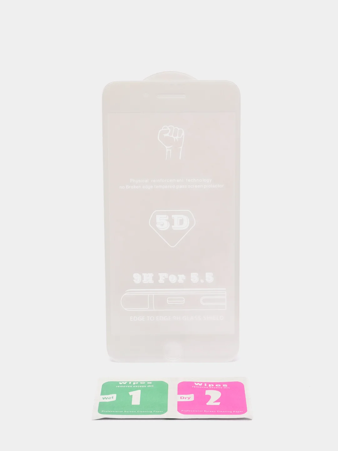 Белый защитное стекло для IPhone