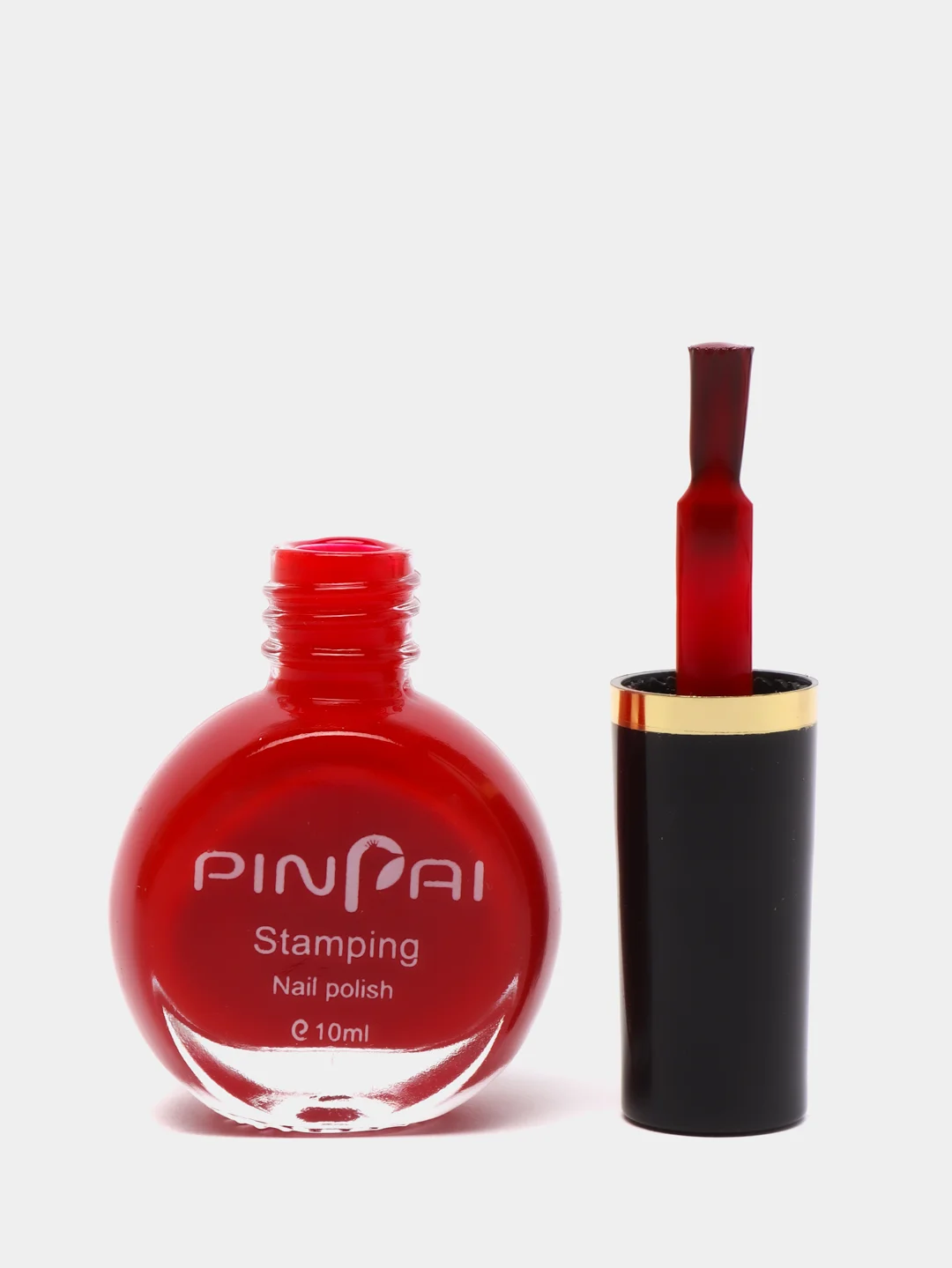 Красный лак для стемпинга PINPAI