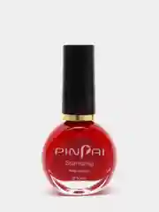 Красный лак для стемпинга PINPAI