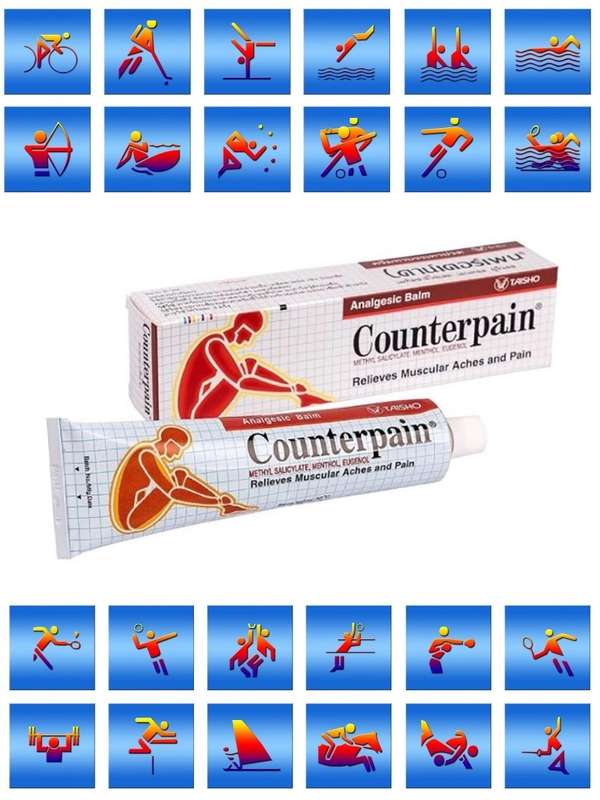 Тайский бальзам разогревающий Counterpain(Контерпейн) красный 120гр