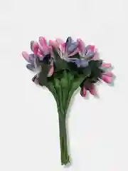 Конфетный тычинки гладкие двухцветные. 12 штук