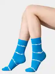 Бирюзовый носки детские "Omsa kids" 21P65 молния
