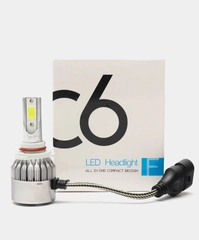 Светодиодные лампы автомобильные C6 LED H1, H3, Н4, Н7, H11, H13, HB3(9005),HB4(9006), 2шт