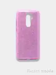 Лавандовый чехол блестящий Xiaomi Redmi Note 8 PRO накладка c блестками Редми Нот 8 ПРО