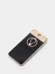 Черный брелок USB фонарик