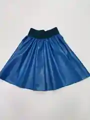 Юбка на резинке, экокожа