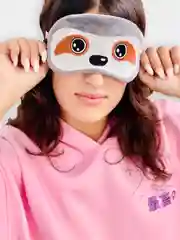 Серый маска для сна