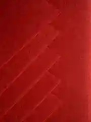 Красный фетр жесткий 2 мм. - 2 штуки