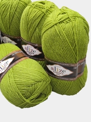 Пряжа Alize, Lanagold Fine, 100 гр-390 м, акрил 51%- мериносовая шерсть 49%