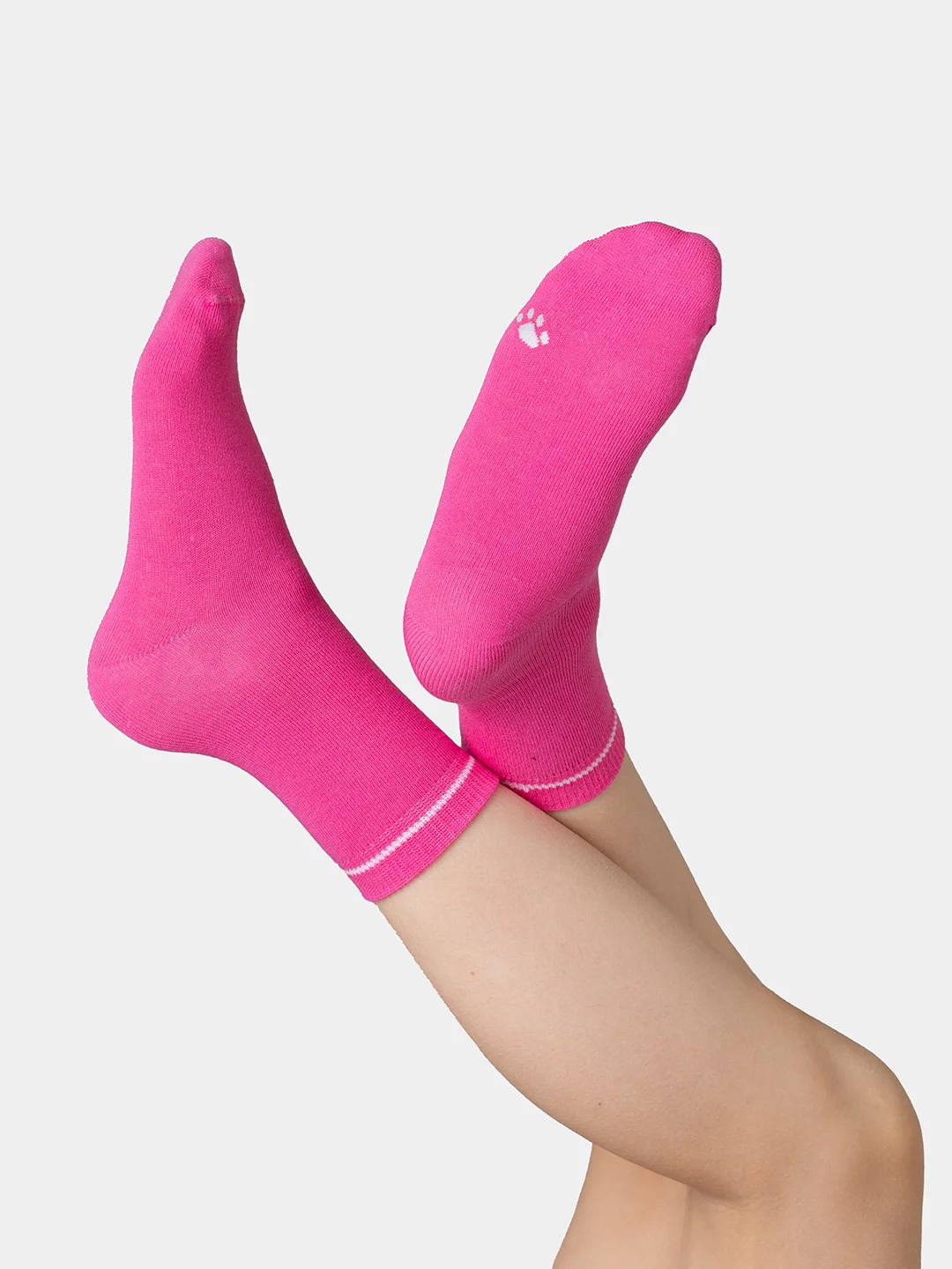 Розовый носки детские Omsa kids "Лапки", 21p61